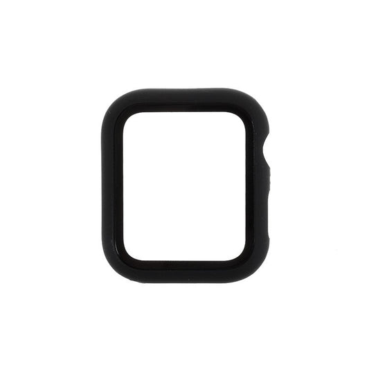 All Around Hard PC Protective Cover Built-in Screen Protector for Apple Watch Series 4/5/6/SE 40mm - Black