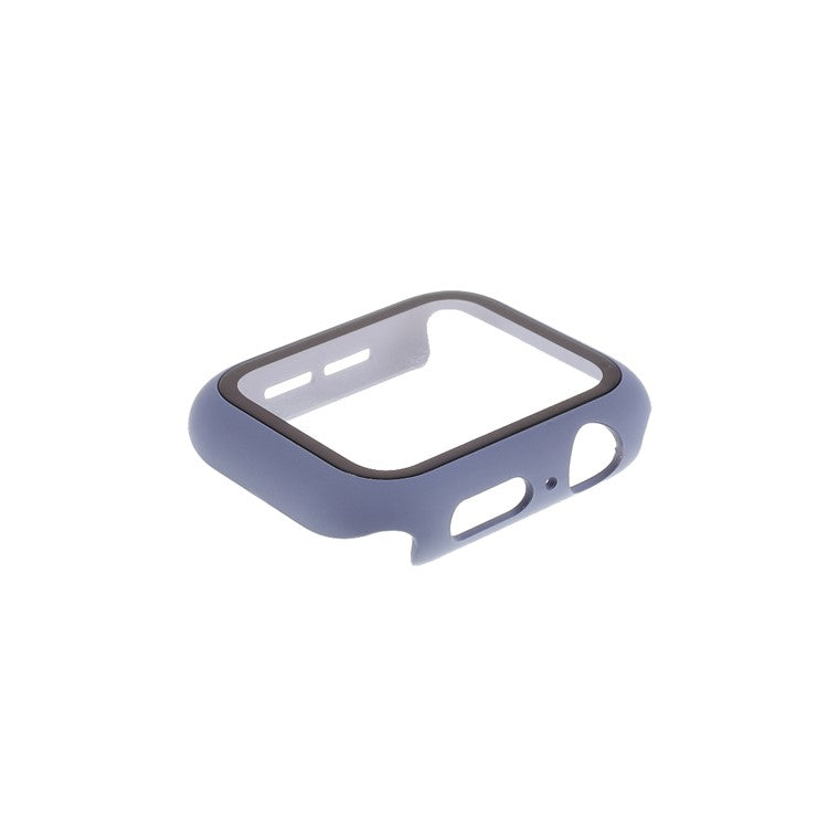All Around Hard PC Protective Cover Built-in Screen Protector for Apple Watch Series 4/5/6/SE 40mm - Purple