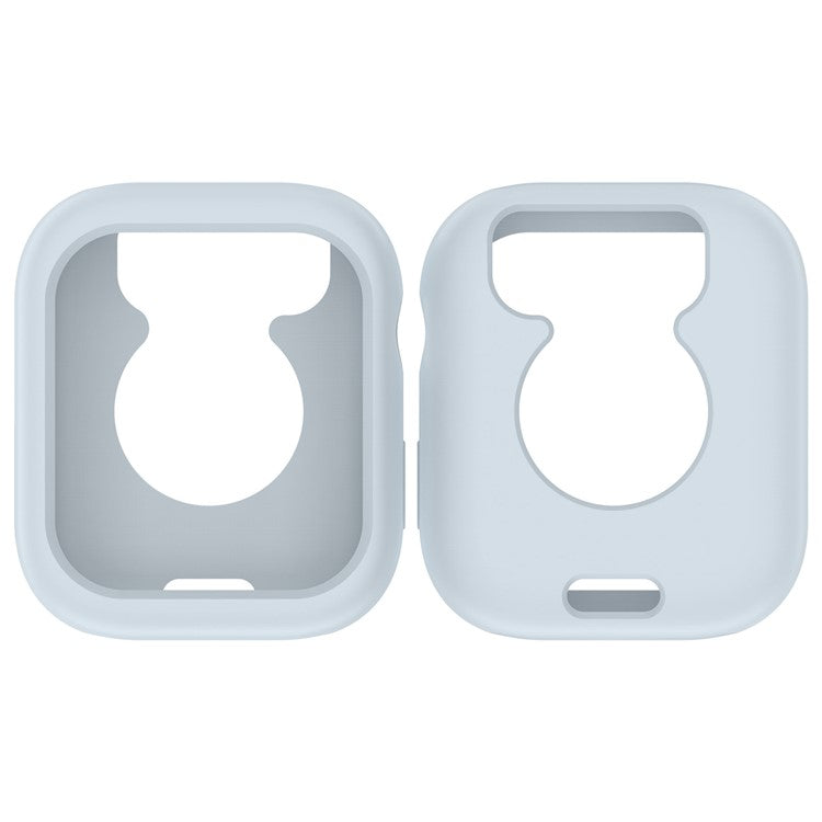 For Huawei Watch Fit 3 Watch Case Soft Silicone Protective Frame - Official Light Blue