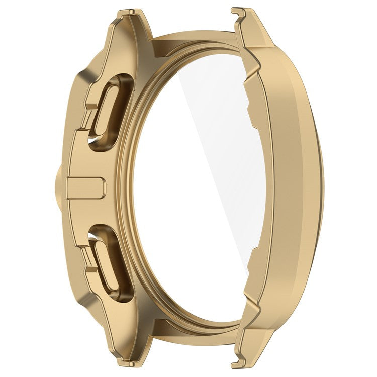 For Samsung Galaxy Watch7 44mm to Galaxy Watch Ultra Transfer Case Hard PC Watch Case Cover - Champagne Gold