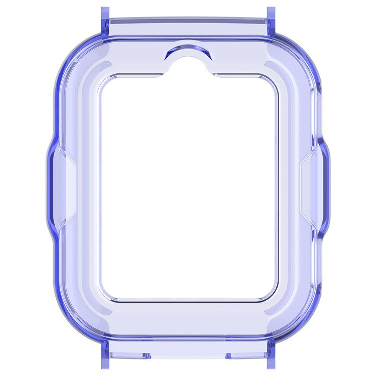 For Huawei Children's Watch 4 Pro Watch Case Half-Cover TPU Protective Cover - Transparent Blue