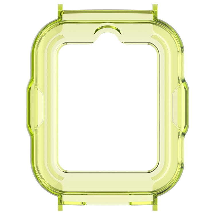 For Huawei Children's Watch 4 Pro Watch Case Half-Cover TPU Protective Cover - Transparent Green