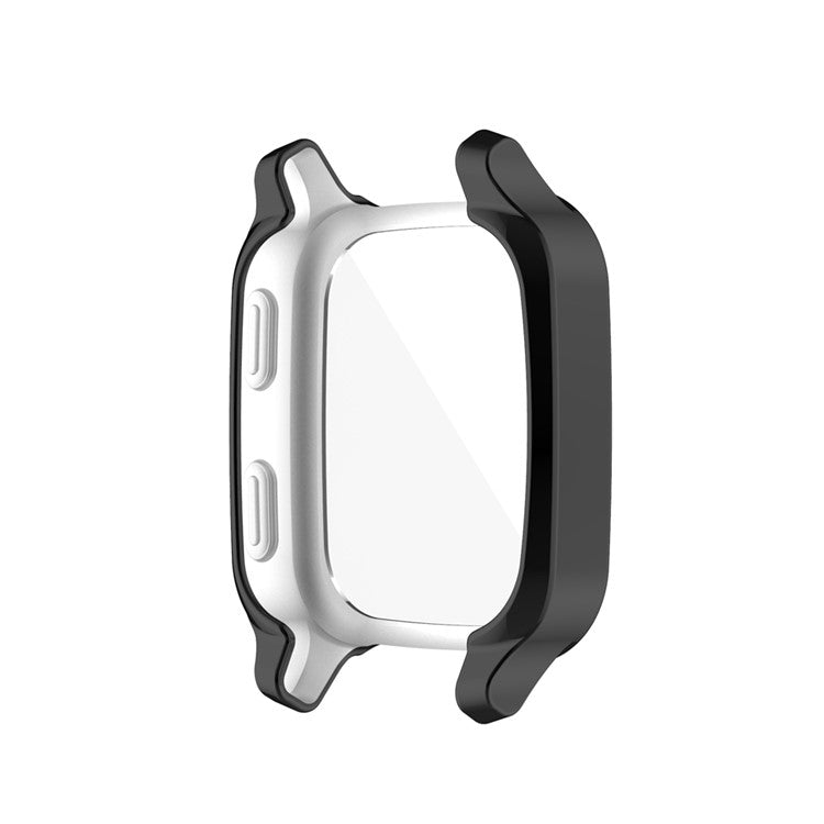 Electroplating TPU Smart Watch Protective Case for Garmin Venu Sq - Black