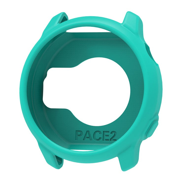 For Coros Pace 2 Watch Case Cover Shockproof Soft Silicone Protective Cover - Mint Green