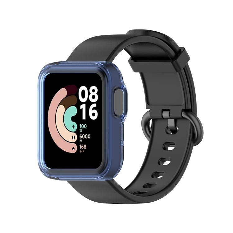 TPU Smart Watch Protective Half Coverage Cover for Xiaomi Mi Watch Lite/Redmi Watch - Blue