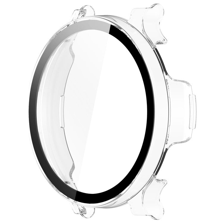 For Garmin Lily 2 Active / Lily 2 Protective Case PC Watch Cover with Screen Film - Transparent