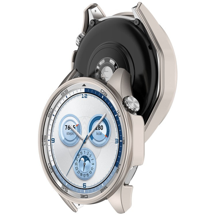 For Huawei Watch GT 5 46mm Case Half-Wrapped Hollow Hard PC Watch Cover - Starlight