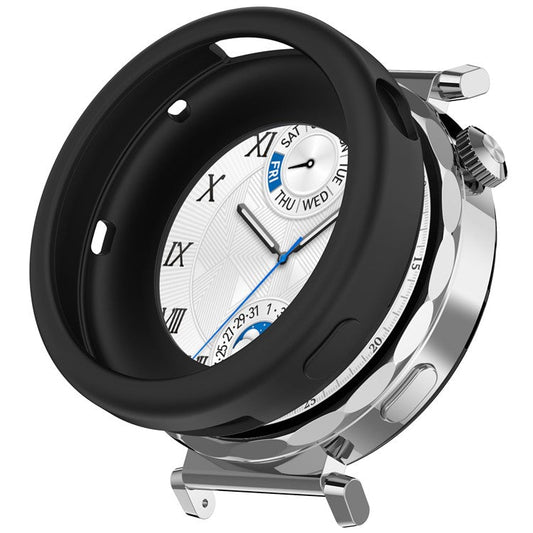 For Huawei Watch GT 5 41mm / Watch GT 4 41mm Case Soft Silicone Protective Frame Cover - Black
