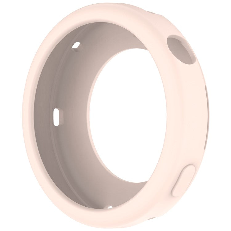 For Huawei Watch GT 5 Pro 42mm Case Soft Silicone Protective Frame Cover - Pink