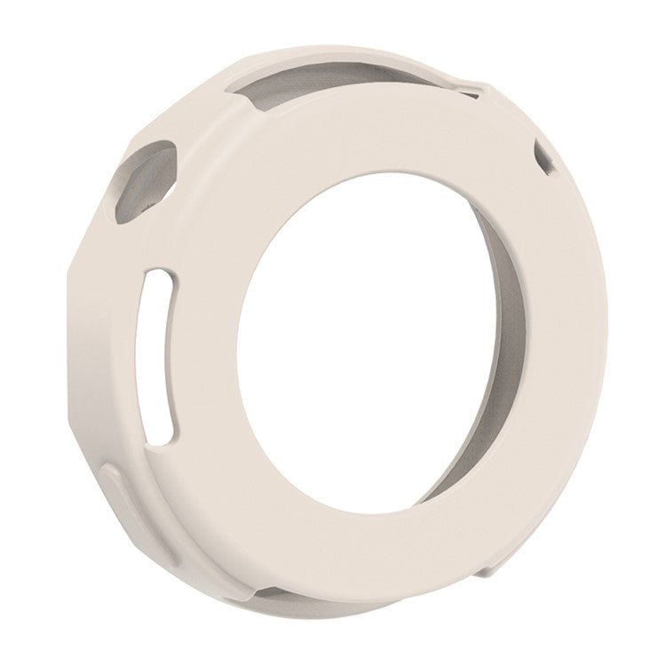 For Huawei Watch GT 5 Pro 42mm Silicone Protective Case Smartwatch Shockproof Cover - Starlight