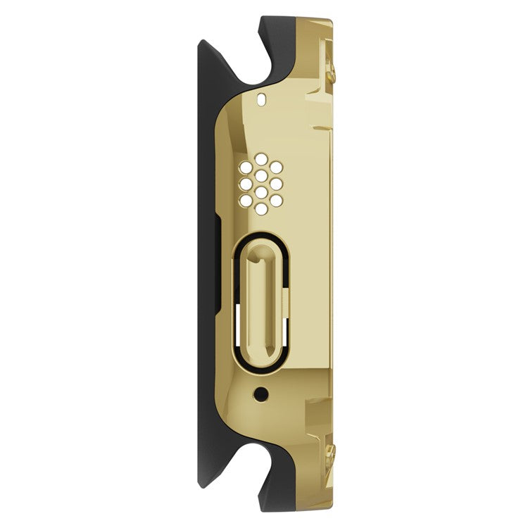 Watch Case Set for Apple Watch Ultra 2 / Ultra 49mm Hard PC+TPU Watch Frame Cover Combo - Gold