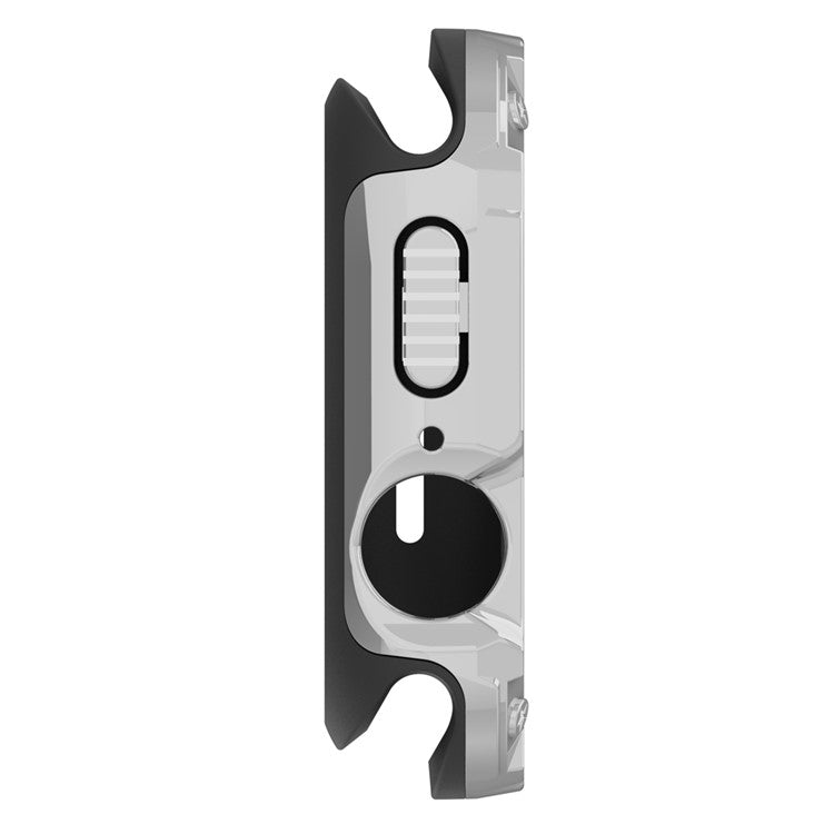 Watch Case Set for Apple Watch Series 10 46mm Hard PC+TPU Watch Frame Cover Combo - Silver