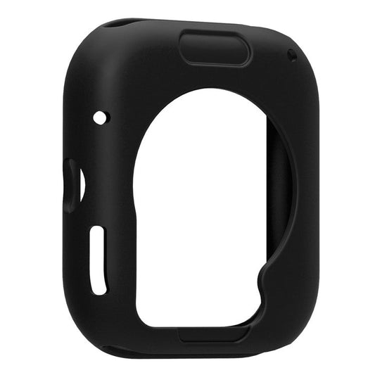 For vivo iQOO Watch GT  /  Watch GT Watch Case Soft Silicone Hollow Watch Frame Cover - Black