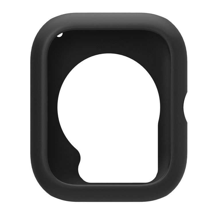 For vivo iQOO Watch GT  /  Watch GT Watch Case Soft Silicone Hollow Watch Frame Cover - Black