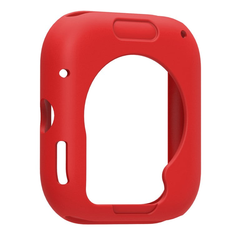 For vivo iQOO Watch GT  /  Watch GT Watch Case Soft Silicone Hollow Watch Frame Cover - Red