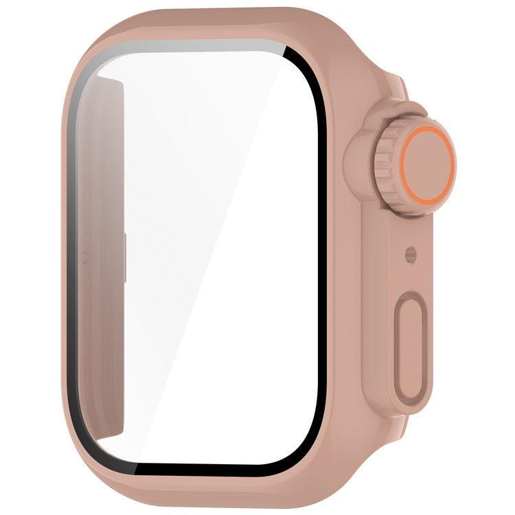 For Honor Watch 5 PC Tempered Glass Integrated Watch Case Full Coverage Protector - Pink