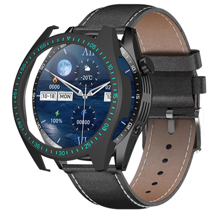 For Aigo G20 Watch Case Drop-Proof Hard PC Protective Cover - Black  /  Blue