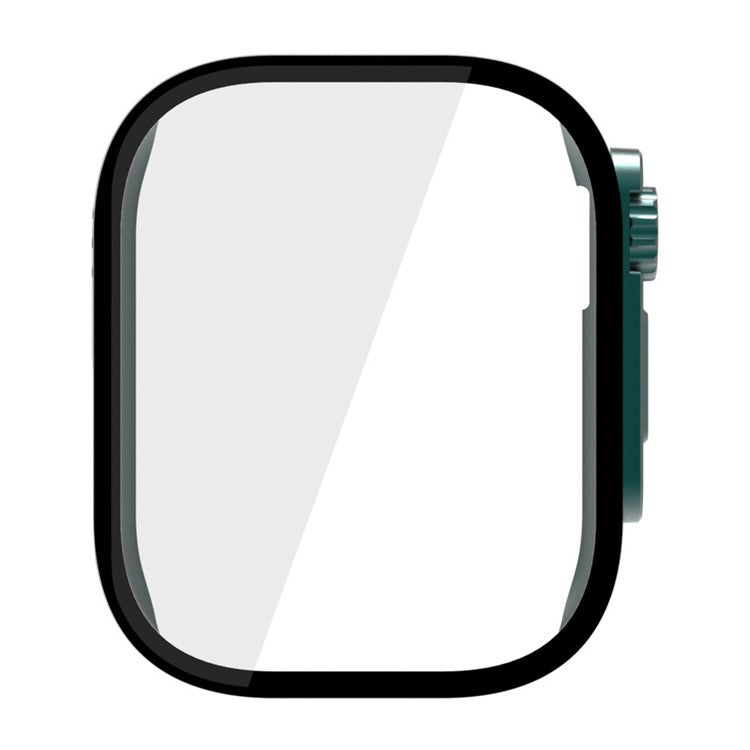 For Xiaomi Redmi Watch 5 Active PC Frame Watch Case with Tempered Glass Screen Film - Green