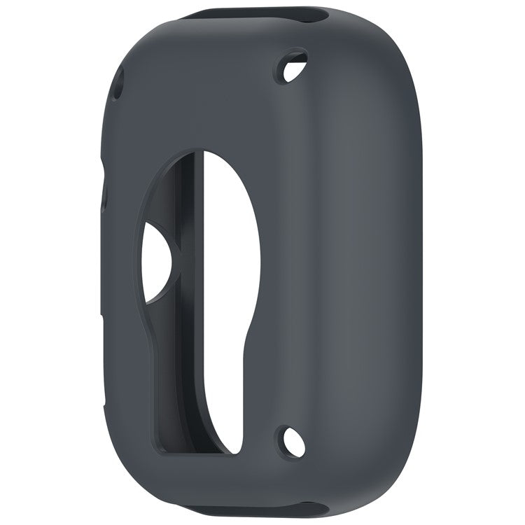 For Xiaomi Redmi Watch 5 / Watch 5 eSIM Silicone Case Hollow Watch Protective Cover - Dark Grey