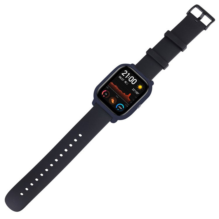 For Huami Amazfit GTS Silicone Protective Case Slim Fit Durable Cover - White