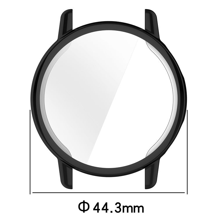 For Garmin vivoactive 5 Watch Case Full Protection TPU Soft Cover Scratch Resistant - Black