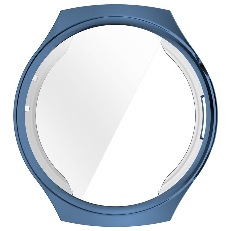 For Huawei Watch 4 Pro TPU Watch Case Full Coverage Protective Cover - Electroplate Blue