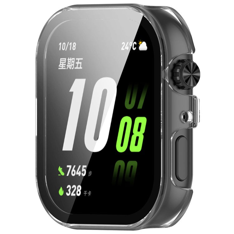 For Honor Choice ROSSINI 2i Watch Case PC Frame Cover with Tempered Glass Screen Film - Transparent