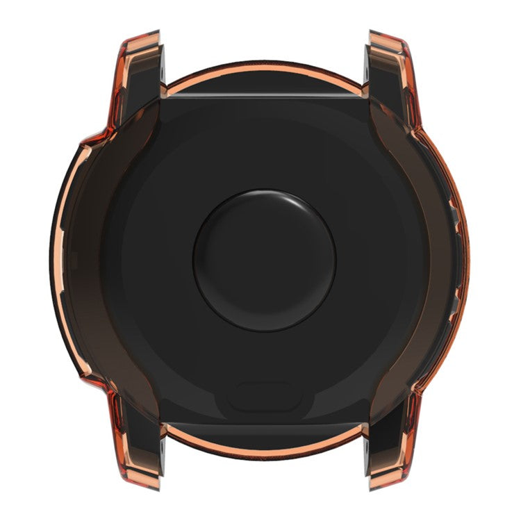 For Garmin Instinct 3 50mm Watch Case Soft TPU Protective Cover - Transparent