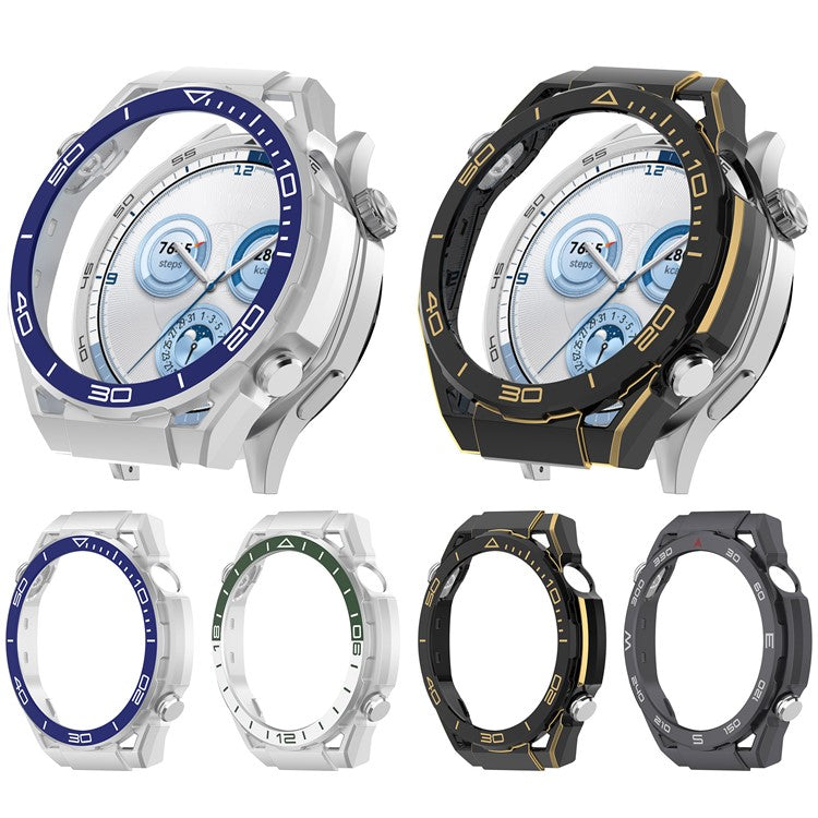 For Huawei Watch GT 5 Pro 46mm Protective Case High End Dropproof PC Watch Frame - Green