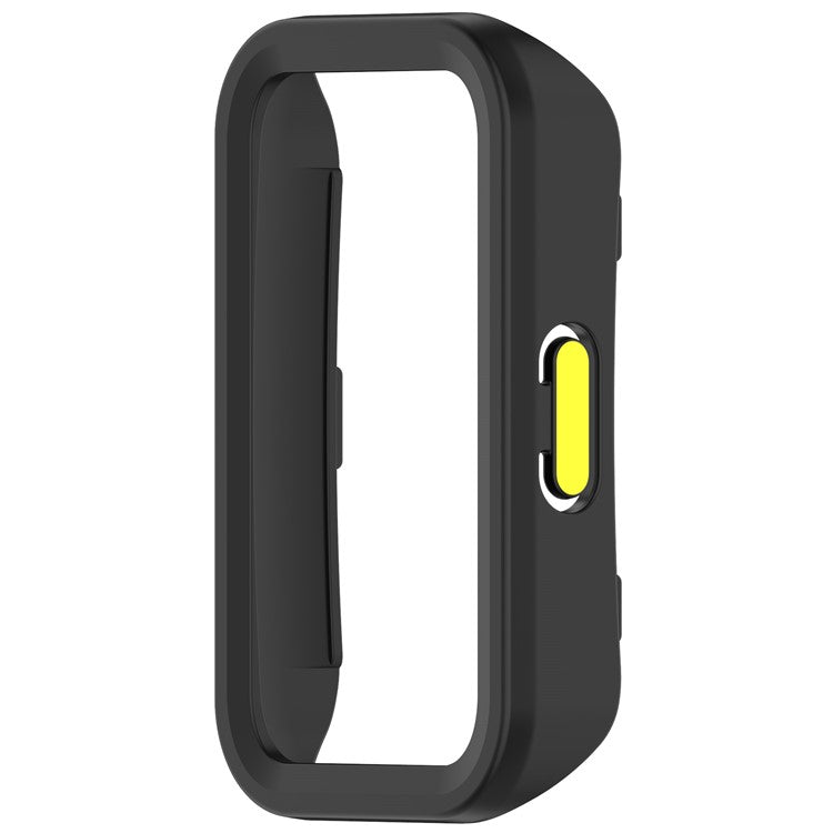 Watch Case For Huawei Band 10 NFC  /  10  /  9 NFC  /  9  /  8 NFC  /  8 Half-Wrapped Hollow Hard PC Protective Cover - Black  /  Green