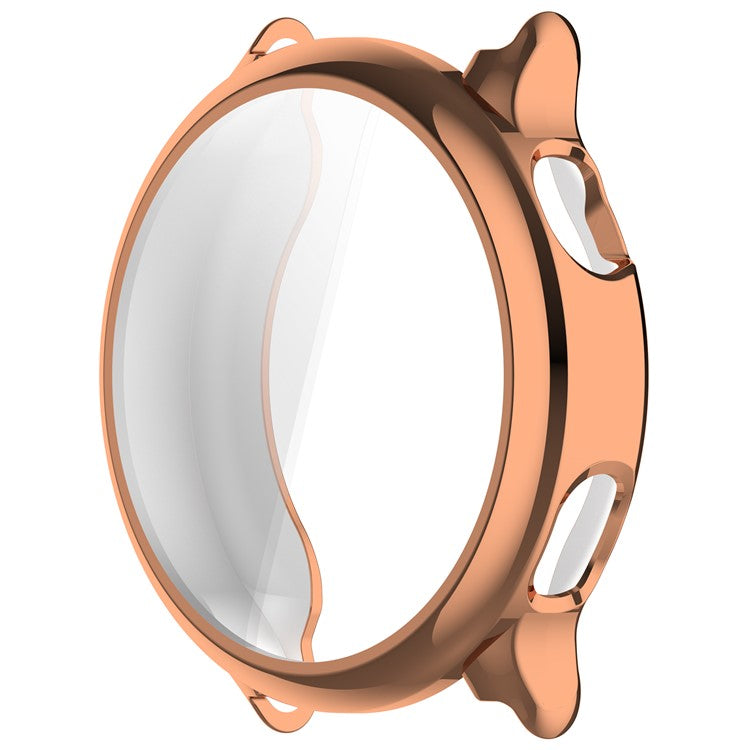 For Garmin Vivoactive 6 Watch Case Full Protection Scratch Resistant TPU Cover - Rose Gold