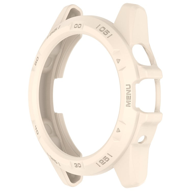 For TicWatch Atlas TPU Protective Case Hollow Design Shockproof Watch Cover - Starlight