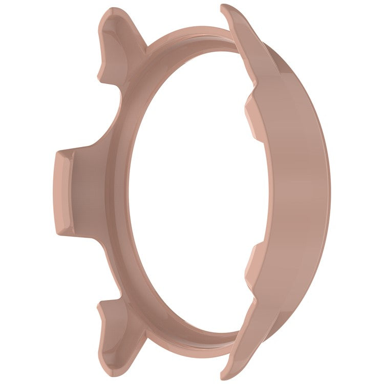 For Garmin Vivoactive 6 Case Half-Wrapped Hollow Hard PC Watch Cover - Pink