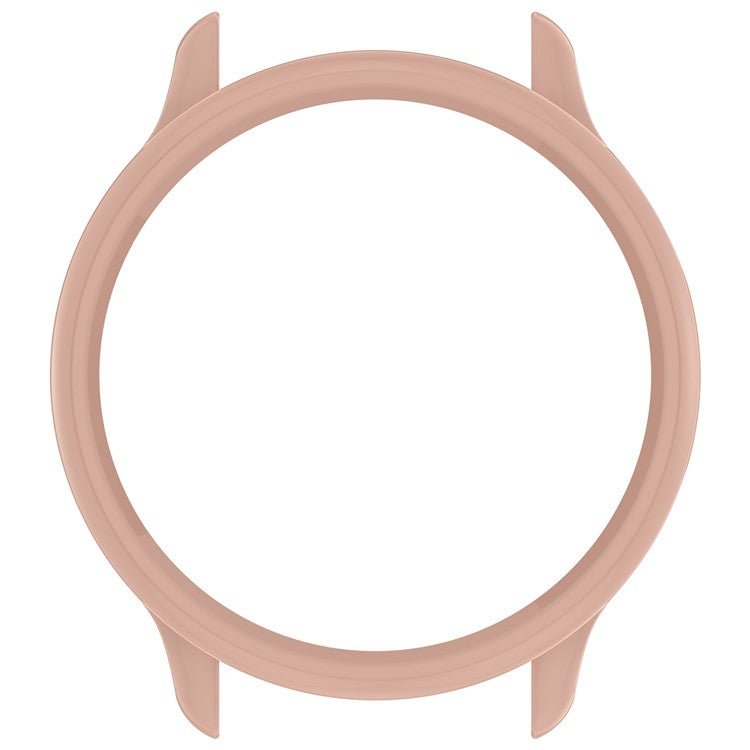 For Garmin Vivoactive 6 Case Half-Wrapped Hollow Hard PC Watch Cover - Pink