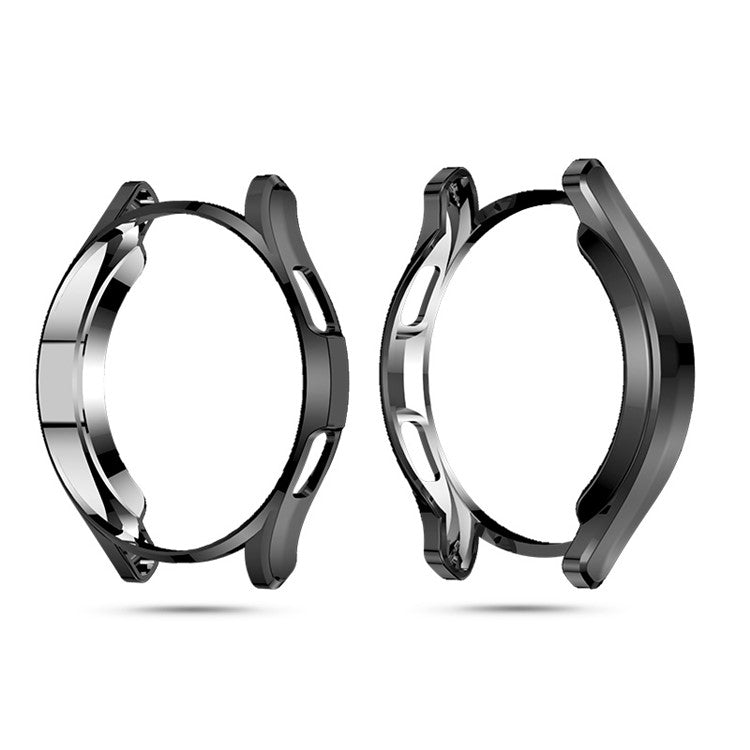 Soft TPU Watch Frame Case Cover Protector for Samsung Galaxy Watch4 40mm - Transparent
