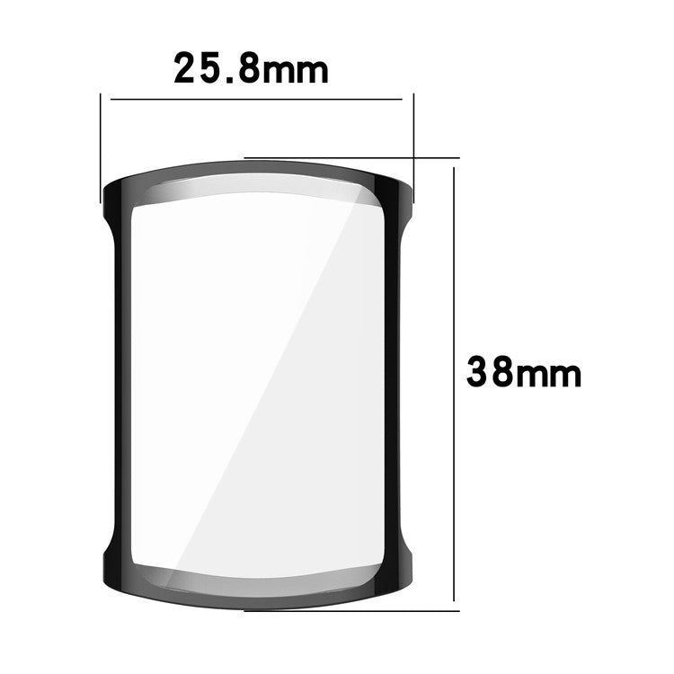 Overall Protective Soft TPU Electroplated Case Ultra-Thin Cover for Fitbit Charge 5 - Pink