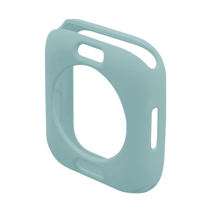 ENKAY HAT PRINCE Soft TPU Watch Case Cover with PET Screen Protector for Apple Watch Series 9 / 8 / 7 45mm - Green