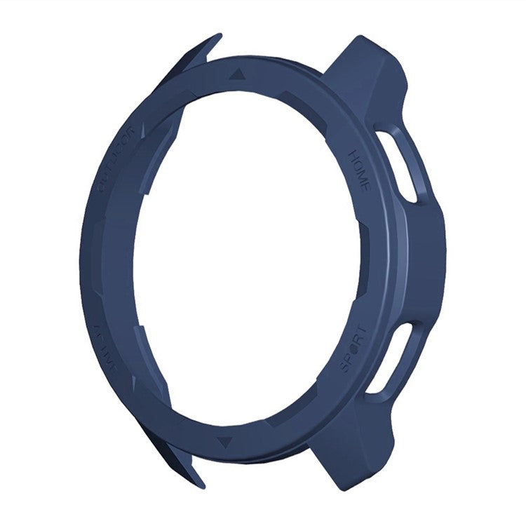 For Xiaomi Watch Color 2 Hard PC Anti-drop Smart Watch Protective Frame Case - Midnight Blue