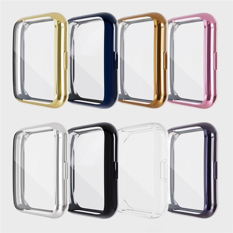 For Huawei Watch Fit 2 All-inclusive Shell Cover Soft TPU Scratch Resistant Electroplating Case - Tarnish