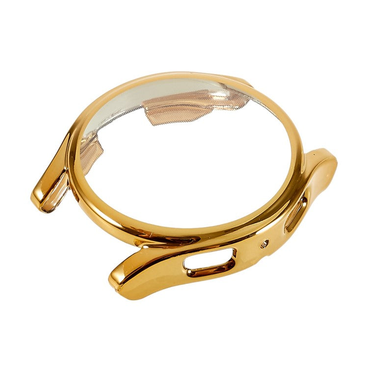 For Samsung Galaxy Watch5 44mm All-around Flexible TPU Case Soft Frame Shock Resistant Protective Cover - Gold