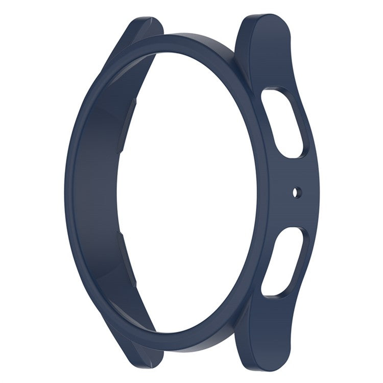 For Samsung Galaxy Watch5 / Watch4 44mm Hard PC Smart Watch Case Anti-scratch Hollow Protective Cover - Midnight Blue