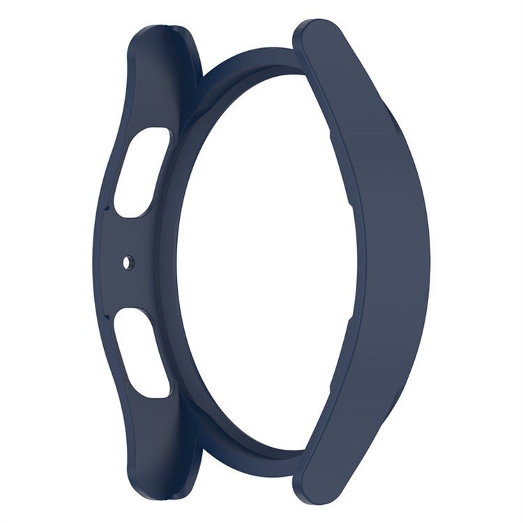 For Samsung Galaxy Watch5 / Watch4 44mm Hard PC Smart Watch Case Anti-scratch Hollow Protective Cover - Midnight Blue