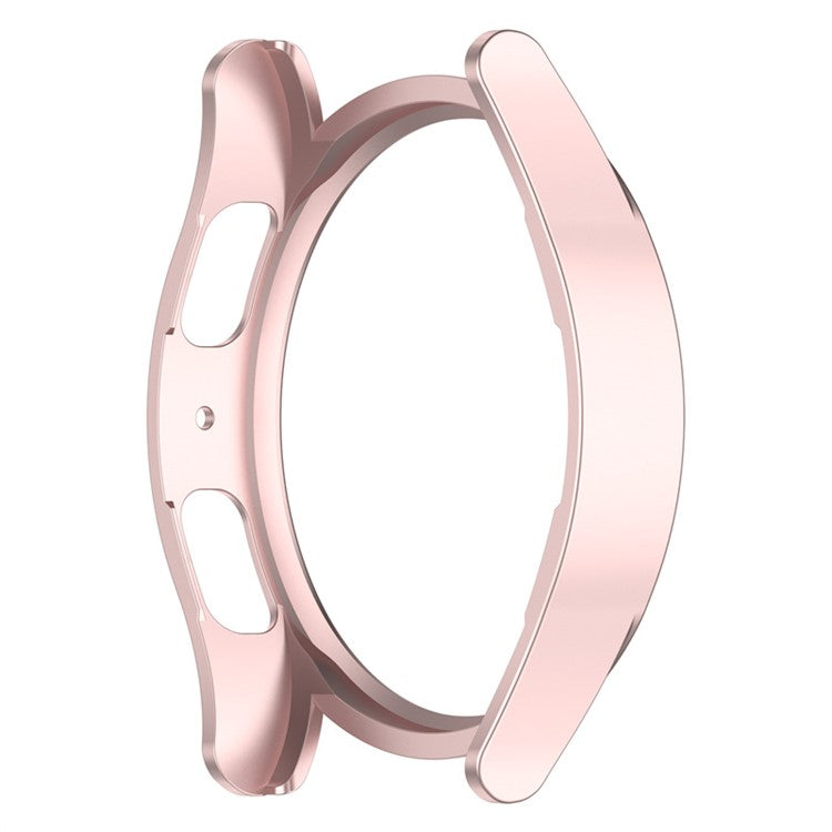 For Samsung Galaxy Watch5 / Watch4 44mm Hard PC Smart Watch Case Anti-scratch Hollow Protective Cover - Light Pink