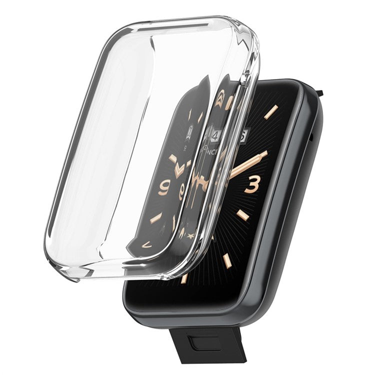 For Xiaomi Mi Band 7 Pro Transparent Soft TPU Bumper Full Protection Anti-fall Watch Case