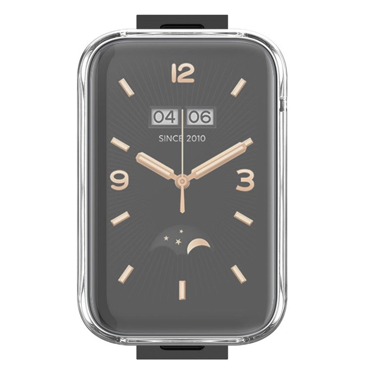 For Xiaomi Mi Band 7 Pro Transparent Soft TPU Bumper Full Protection Anti-fall Watch Case