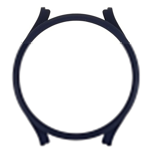 For Samsung Galaxy Watch 5 Pro 45mm Hard PC Bumper Protective Cover Hollowed-out Scratch Resistant Electroplating Frame - Blue