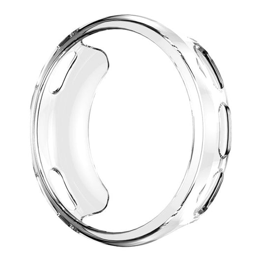 For Polar Vantage V2 Soft TPU Anti-Scratch Watch Case Hollow-out Protective Cover Frame - Transparent
