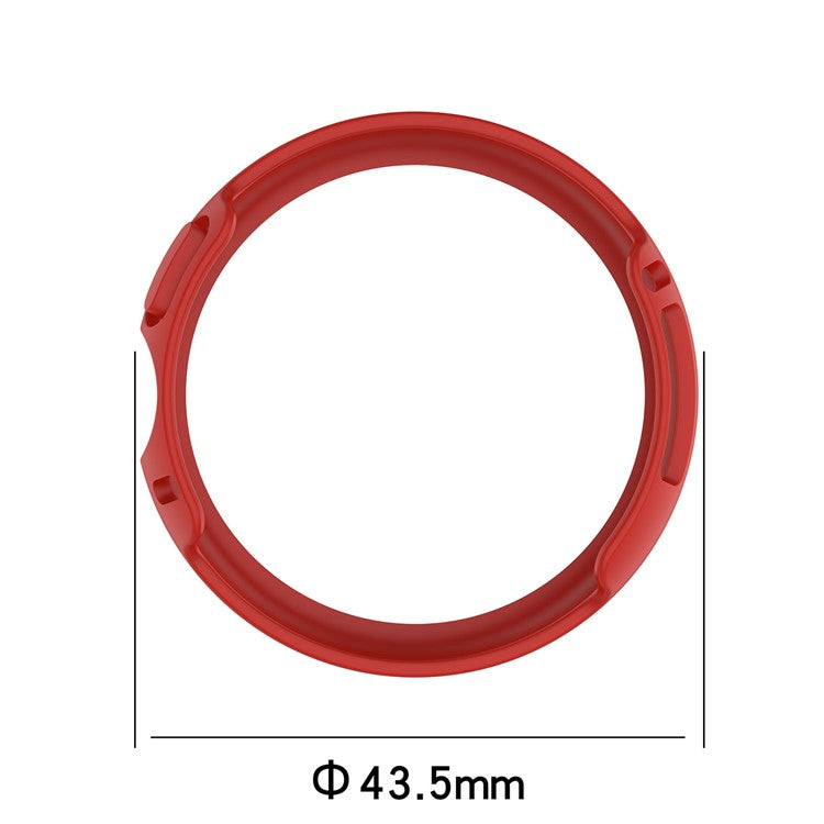 For Google Pixel Watch 2 / Pixel Watch Half Cover Hard PC Watch Case Anti-scratch Hollow Protective Cover Frame - Blackish Green