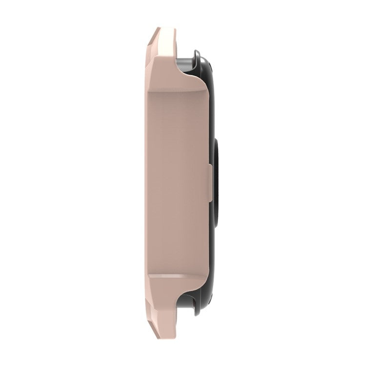 ENKAY Hat Prince For Xiaomi Smart Band 8 Full Coverage Hard PC Watch Case with HD Tempered Glass Film - Transparent