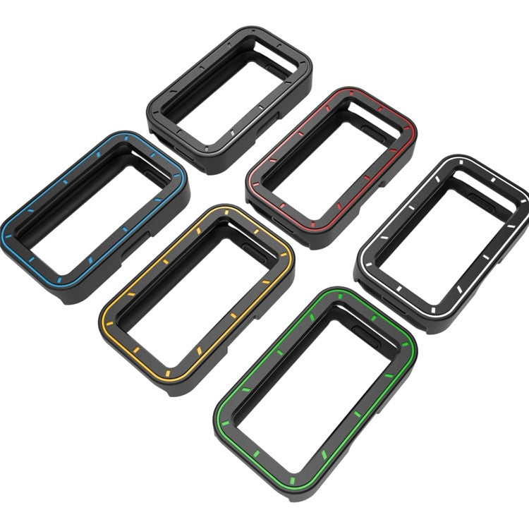 For Huawei Band 8 / Band 8 NFC / Band 9 / Band 9 NFC TPU Watch Case Anti-Collision Smartwatch Protection Frame - Red